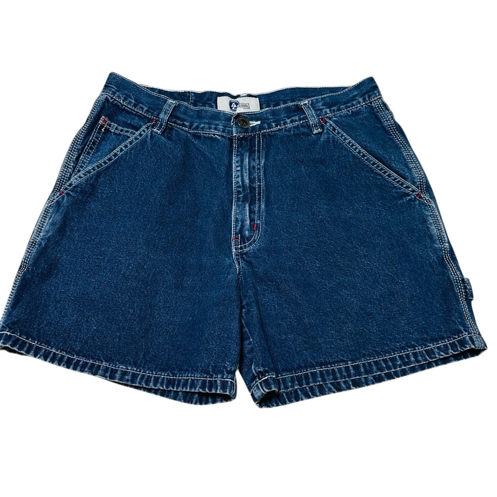 Arizona Jean Company Dungarees 100% Cotton Denim Shorts Size 7